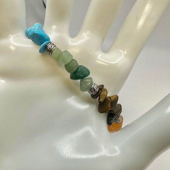 Natural stones chakra bracelet - Picture 9 of 14